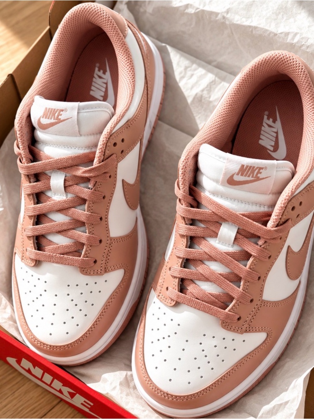 Nike Dunk Low - White / Rose Whisper - Women's size 10
New in box 📦 DD 1503 118